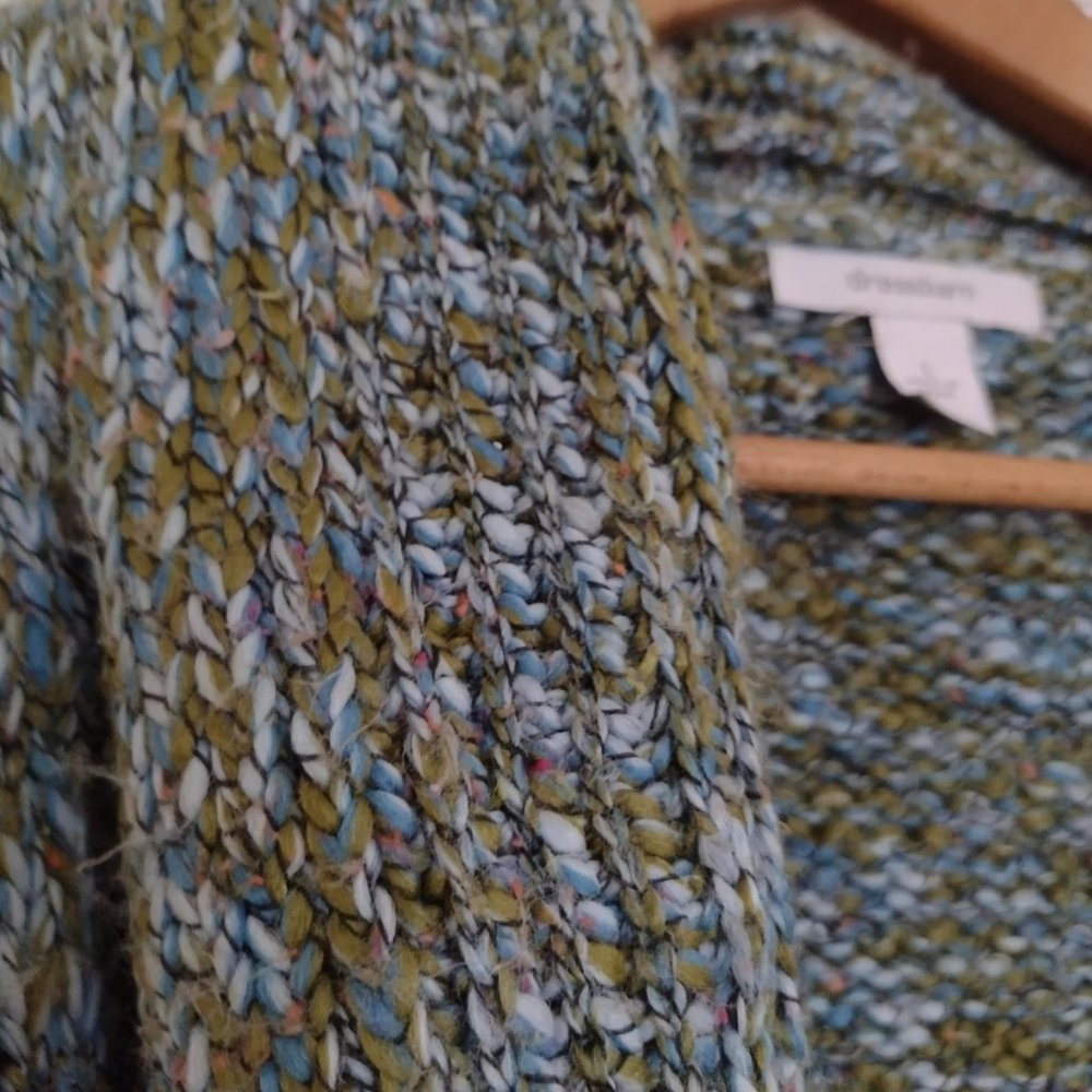 Seaglass Chunky Knit Sweater